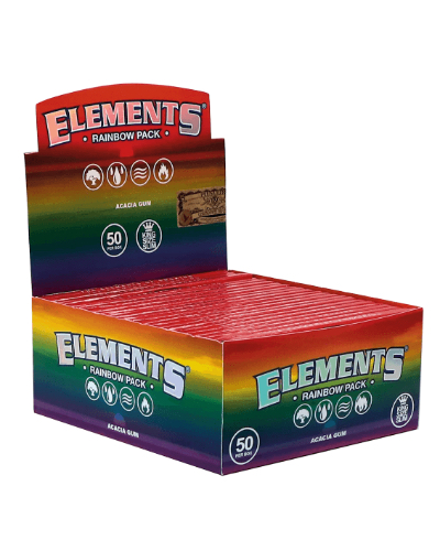 Elements Rainbow King Size Slim Papers