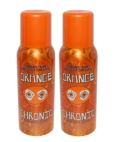 Orange Chronic Smoke Out Air Freshener (Large)