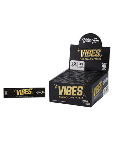 VIBES - Ultra Thin Papers King Size Slim