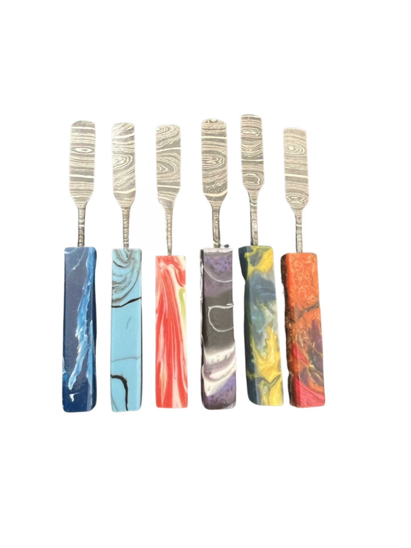 Resin Tools Damascus Dabber - The Spatula image 1