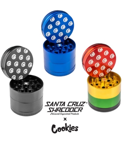 Santa Cruz X Cookies Cbite 4 Piece Grinder image 1