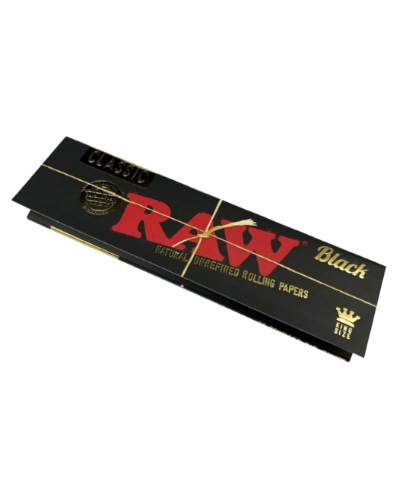 RAW Black King Size Rolling Papers image 3