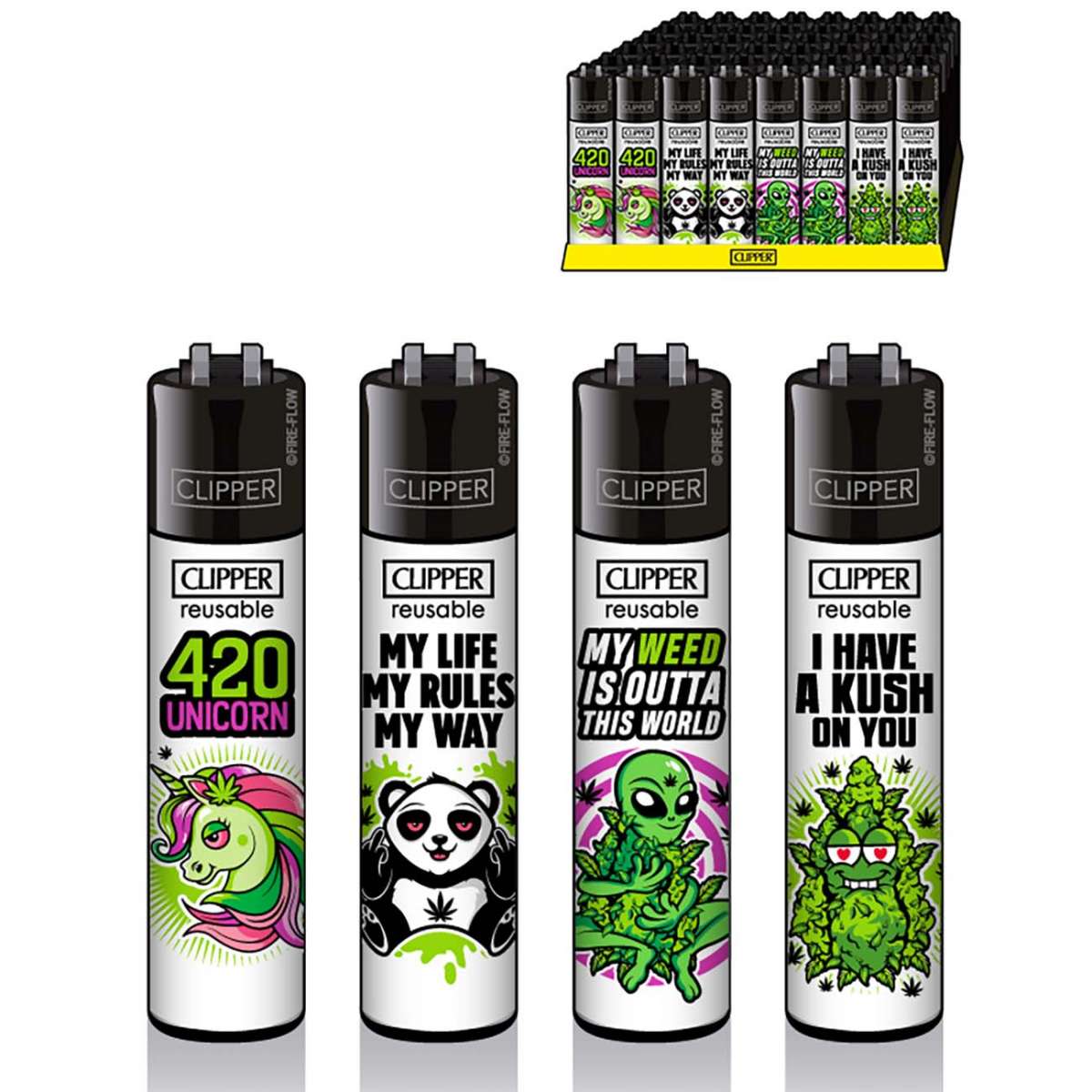 Clipper Lighter 420 mix #4
