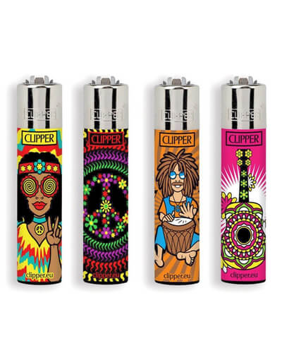 Hippie Peace Clipper Lighter