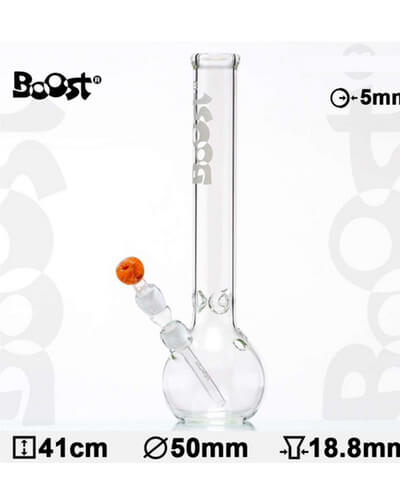 Boost Bouncer Fishbowl Glass Bong