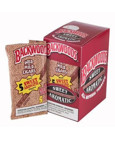 Backwoods Cigars 5 Pack - Sweet Aromatic
