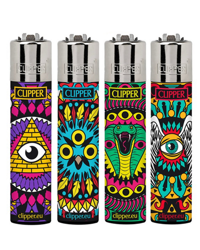 Eye Mandalas 2 Clipper Lighter