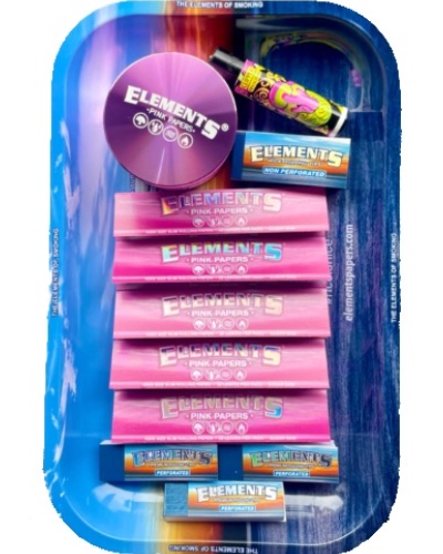 Elements Papers Tray Deal - Pink