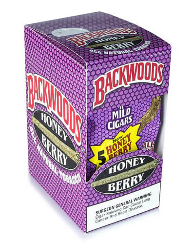 Backwoods Cigars 5 pack - Honey berry