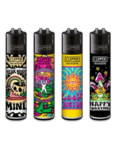 Clipper Lighter Trippy 4 Collection
