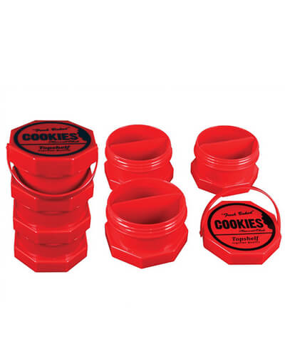 Cookies 'SF' Storage Jar 3 Stack (Red)
