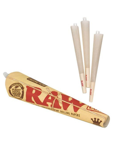 RAW Organic Hemp Pre Roll Cones (3 pack)