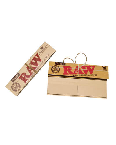 RAW Classic Connoisseur Kingsize Slim Papers W/tips