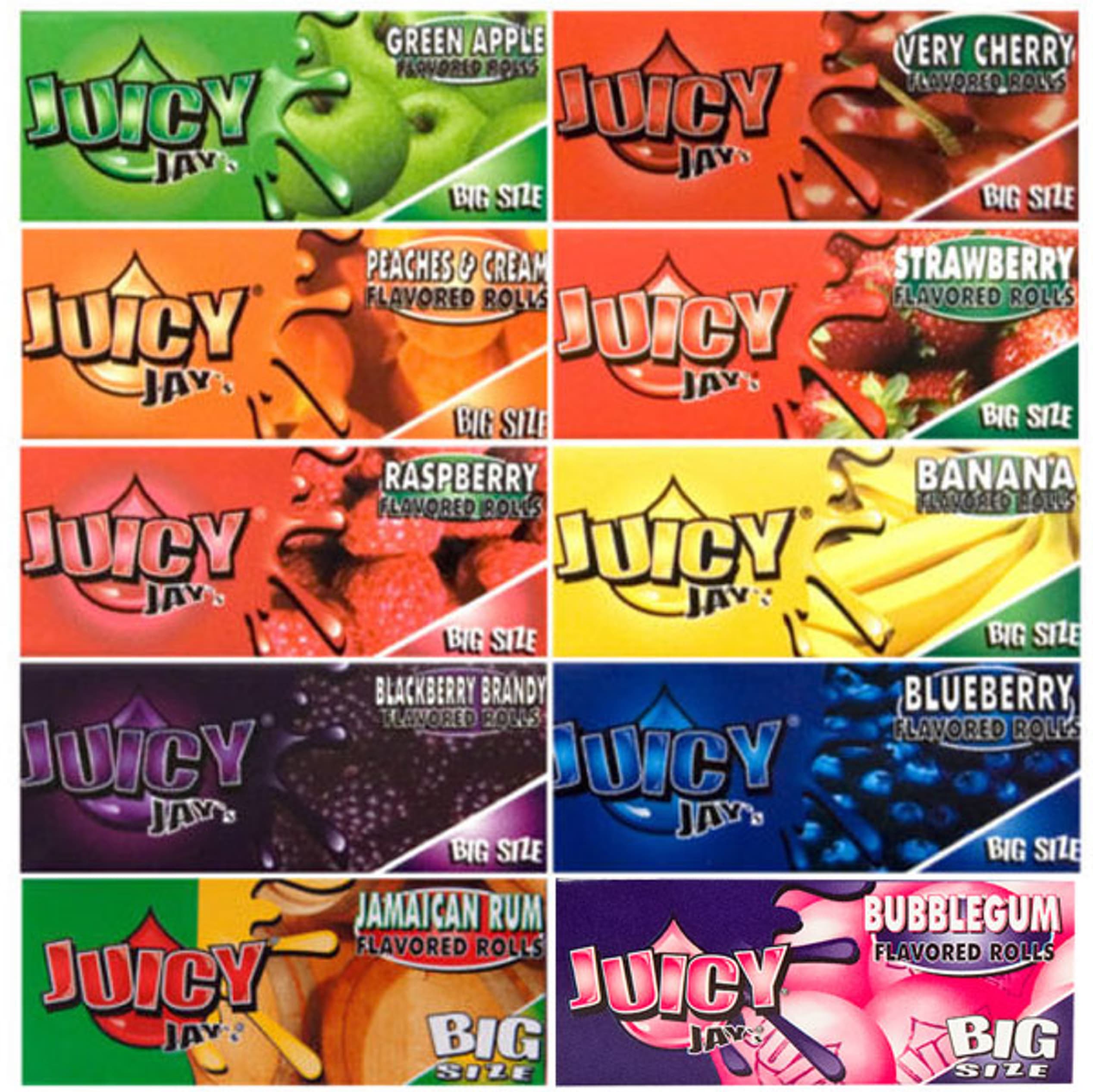 Juicy Jays Flavoured Rolls Little Head Shop