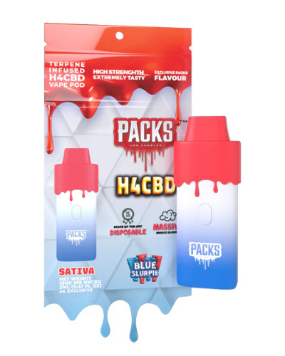 Packs By Packwoods H4CBD Disposable Vape 2ml/1000mg image 1