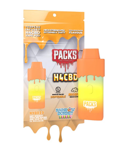 Packs By Packwoods H4CBD Disposable Vape 2ml/1000mg image 5