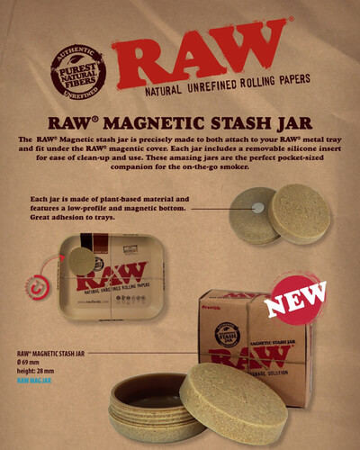 Raw Magnetic Stash Jar image 2
