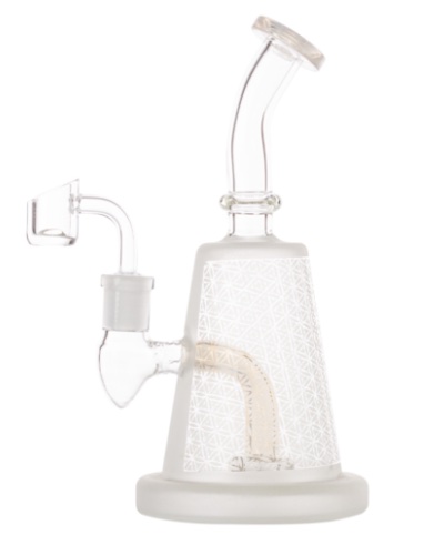 Amsterdam Glass Worx - Etched Cone Rig image 2