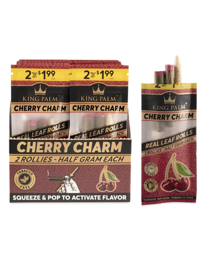 King Palm Cherry Charm Rollie Size (2 pack)
