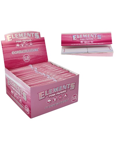 Elements Pink Connoisseur Kingsize Slim image 1