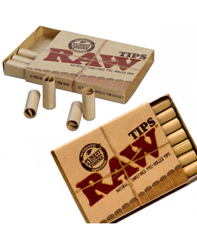 RAW Pre Roll Tip 21 Pack