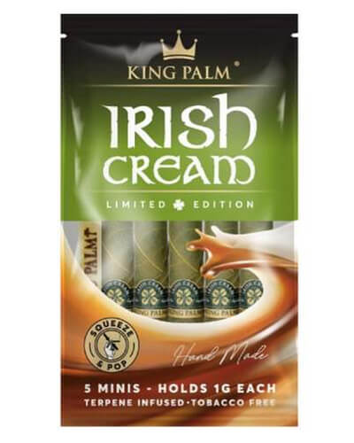 King Palm Irish Cream Mini Rolls(5 pack)