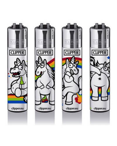 Unicorns #2 Clipper Lighter
