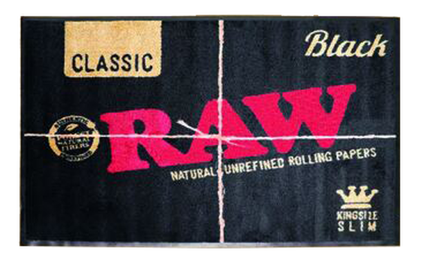RAW Black Door Mat image 2