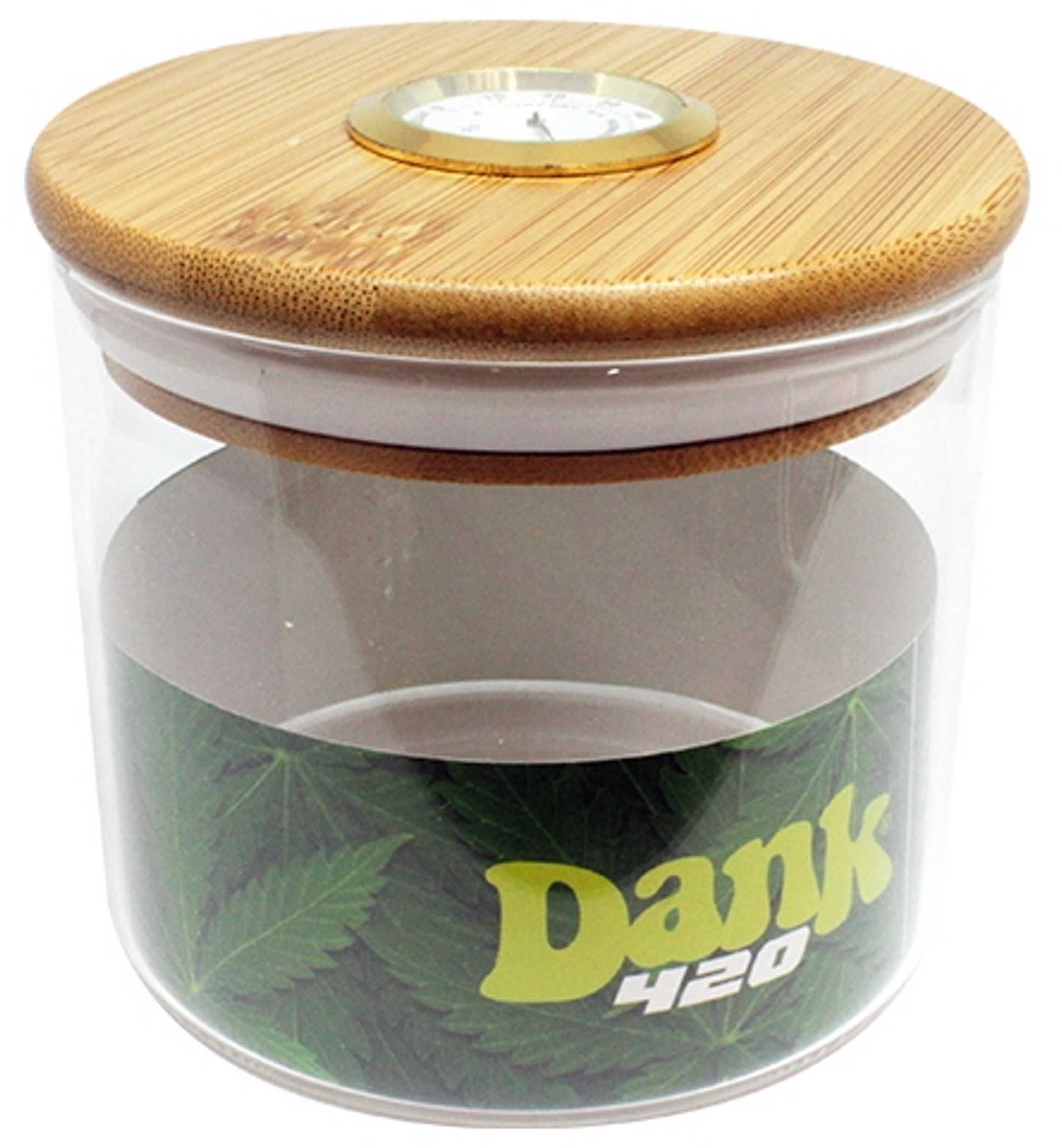 Dank 420 Hygrometer Glass Jar Large Little Head Shop