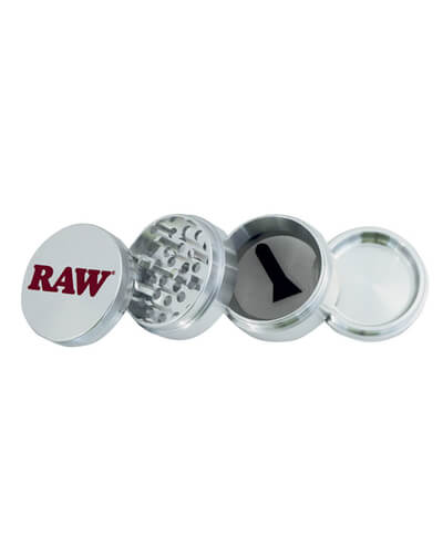 RAW Aluminium 4 Piece Grinder image 4