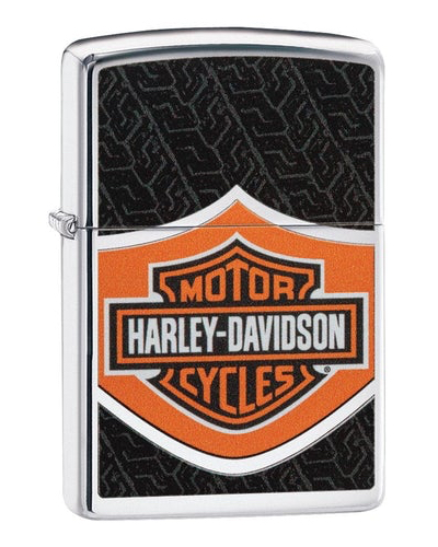 Zippo Lighter Harley Davidson High Polish image 2