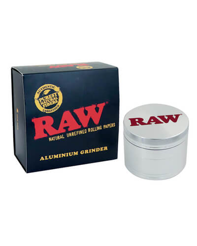RAW Aluminium 4 Piece Grinder image 1