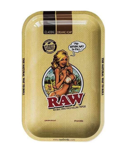 RAW Girl Rolling Tray - Small