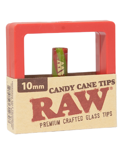 RAW Candy Cane WHIRLWIND Glass Tips image 3