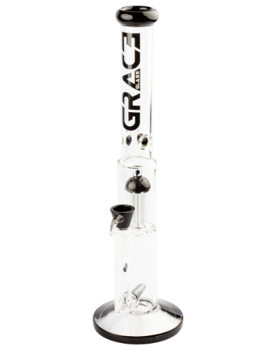 Grace Glass St8 Inline Tree Bong Limited Edition Black image 2