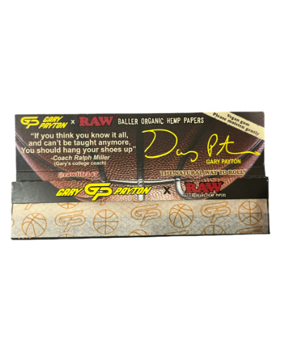 RAW x Gary Payton Organic Hemp King Size Slim Rolling Papers – Limited Edition image 3
