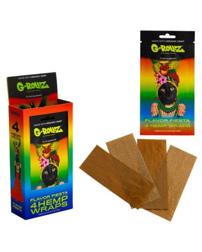 G-Rollz 4 Pack Organic Hemp Wraps image 1