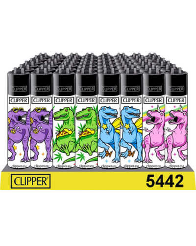 Kitsch Dinos Clipper Lighter