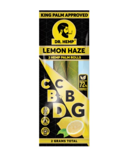 Dr. Hemp CBD/CBG Hemp Palm Roll - Lemon Haze