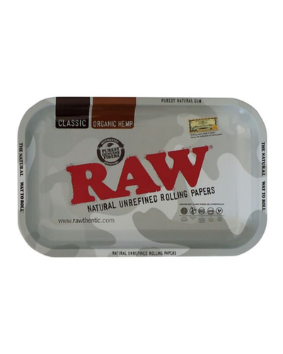 RAW Arctic Camo Rolling Tray - Small
