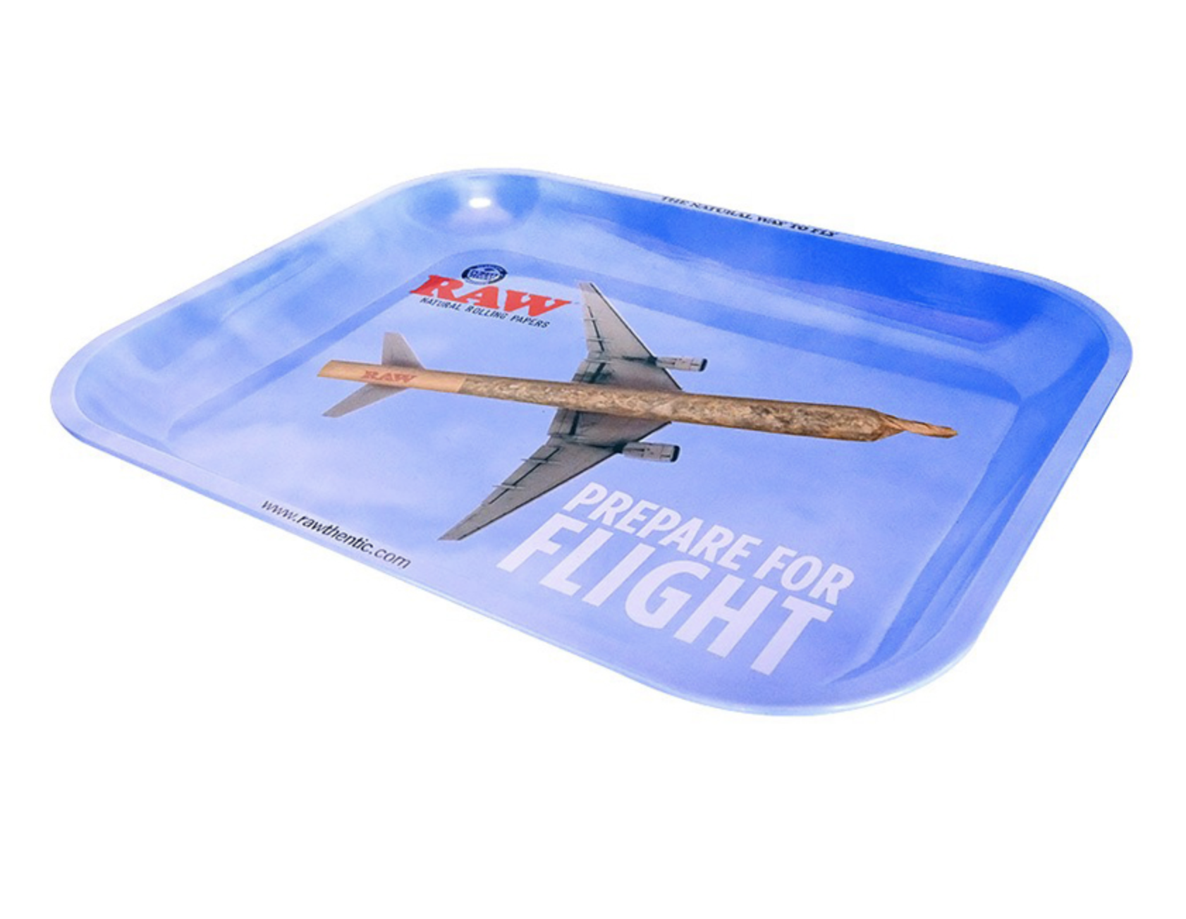 RAW Prepare For Flight Rolling Tray Large Little Head Shop