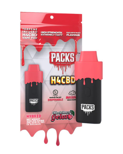 Packs By Packwoods H4CBD Disposable Vape 2ml/1000mg image 2