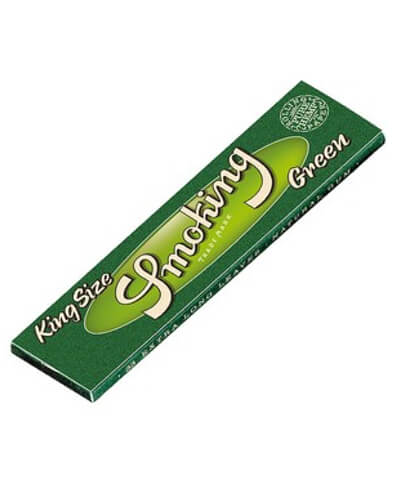 Smoking Green Kingsize Papers (Hemp)