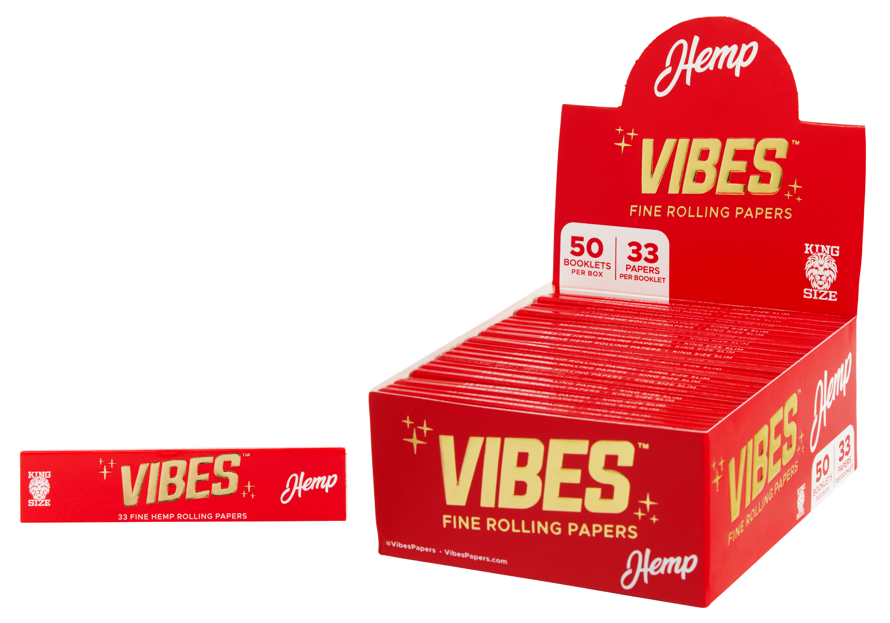 VIBES - Hemp Papers King Size Slim
