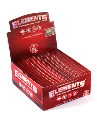 Element Red Kingsize Slim Papers image 1