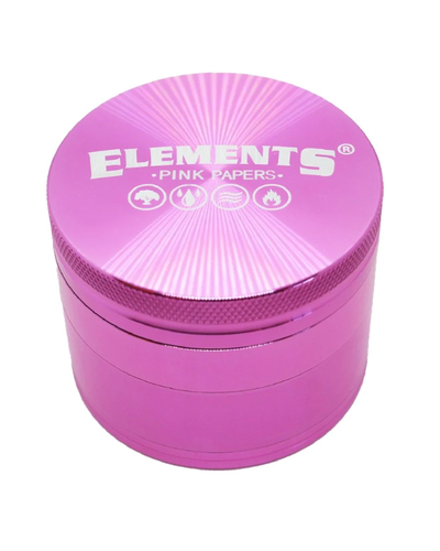Elements Pink 4 Piece Aluminium Grinder image 1