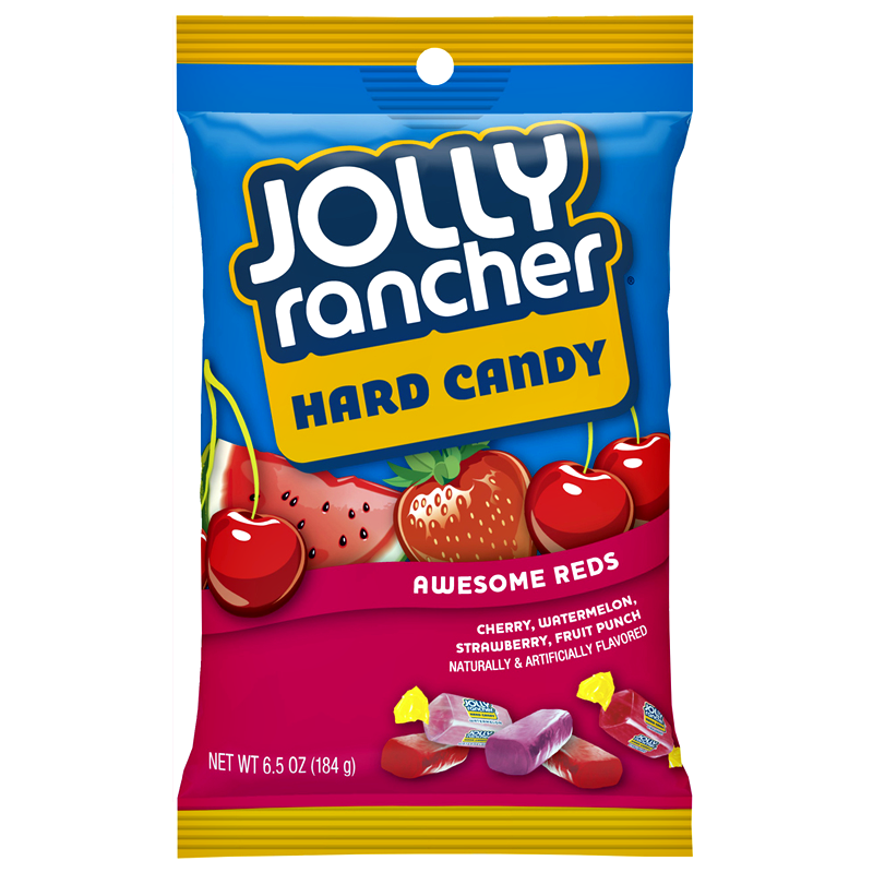 Jolly Rancher Awesome Reds Hard Candy 6.5oz (184g)
