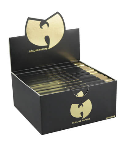 Wu Tang Hemp Rolling Papers With Tips image 1