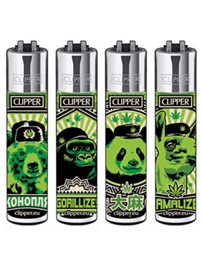 420 Animals Clipper Lighter