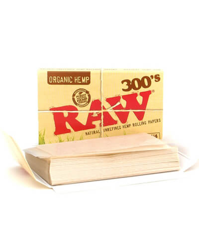 RAW Organic 300s 1 1/4 Papers
